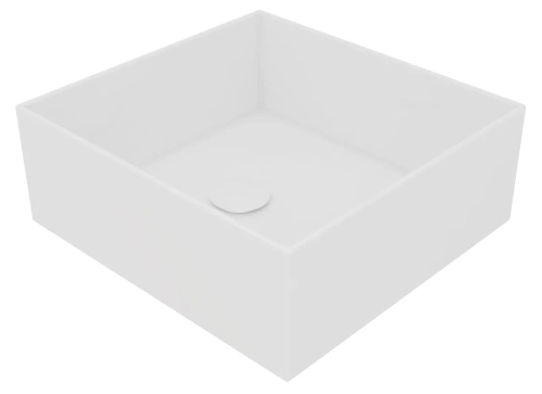 Раковина GSG Ceramic Design Box BXLA33001, белый матовый