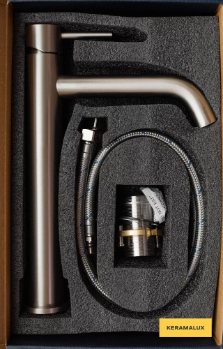 Смеситель для умывальника Vivi Felice 0625 Nichel