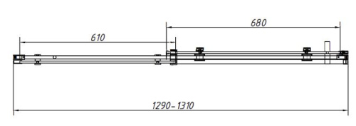 Душевой уголок Vincea Como-N VSR-4CN1013CLB