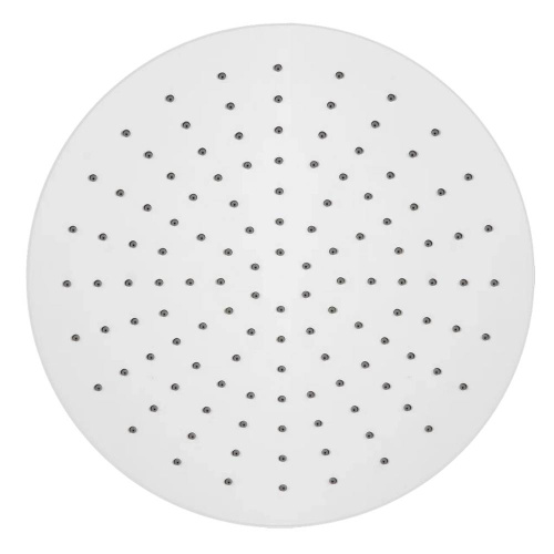 Верхний душ с шарнирным соединением 20 см Remer 359MM20BOX, белый матовый