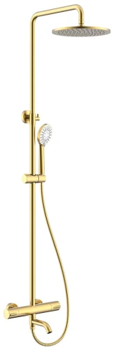 Душевая система Nemo Round NM-9012BG brush gold