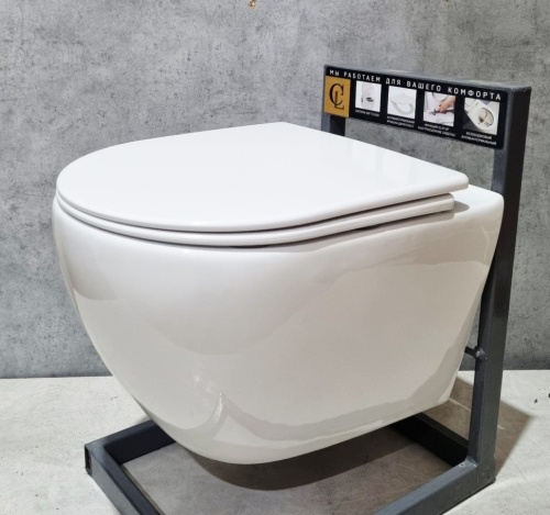 Унитаз-биде подвесной Ceramalux TR-0199BD