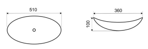 Умывальник CeramaLux 9022