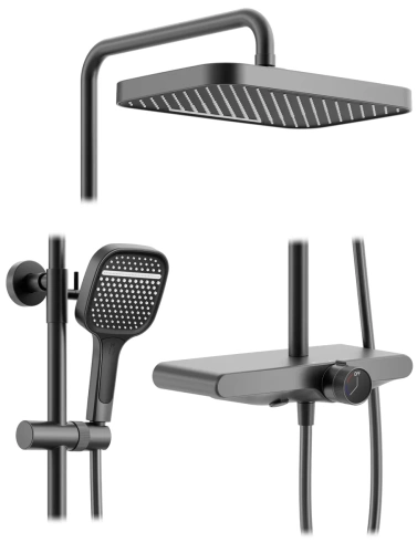 Душевая система Rea Bari tytan P0890