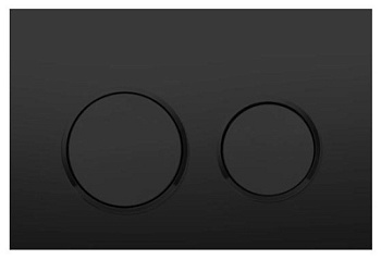 Кнопка смыва Nemo NMAD003BM matte black