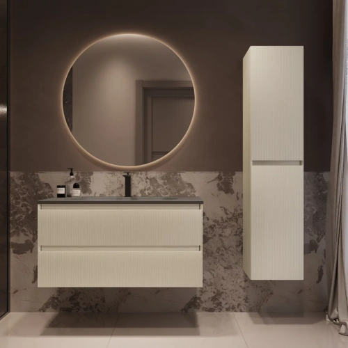 Тумба подвесная Vincea Welle 1000 M.Beige Soft-touch VMC-2WL100MBG