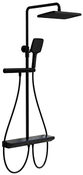 Душевая система Rea Pedro black matt P0897