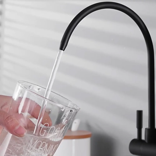 Смеситель для мойки Rea Eco Fresh black matt B7564