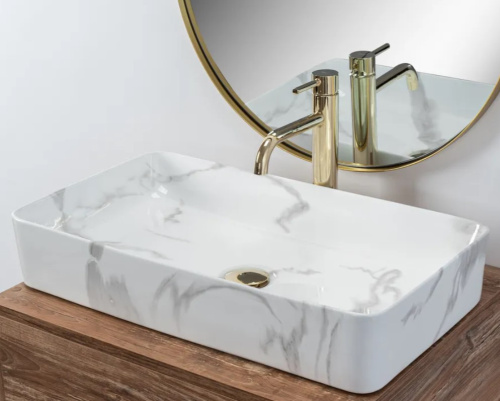 Умывальник Rea Denis Shinny Marmo U5896