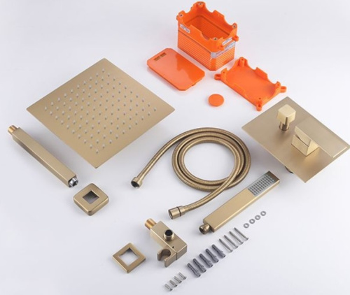 Душевая система Rea Fenix Gold P8401