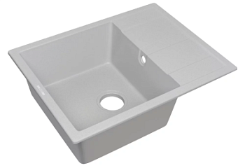 Мойка кухонная Zorg Apollo 65 серый жемчуг