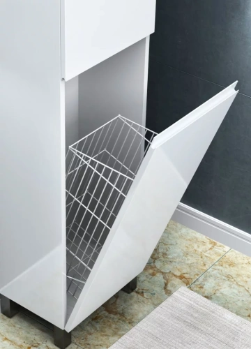 Пенал напольный Vela Мира 40НБК (бельевая корзина) петли левые RS633489