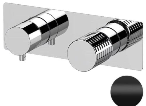 Смеситель для душа Remer Celebrity CEC92ZWBNO, черный матовый
