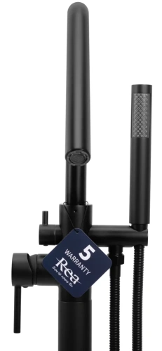 Смеситель для ванны Rea Aras black matt B2717