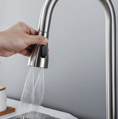 Смеситель для мойки Rea Conor nikiel matt B6313