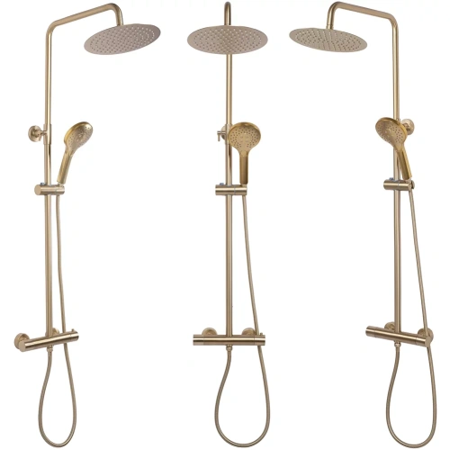 Душевая система Rea Vincent gold matt P6602 Душевая система Rea Vincent gold matt P6602
