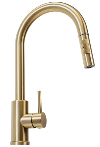 Смеситель для мойки Rea Fresh gold matt B9148