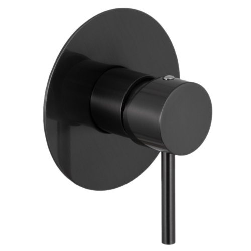 Смеситель для душа Remer X Style X30LCFP, чёрный брашированный хром