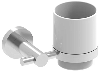 Стакан настенный Nemo NM-01021BN brush nickel