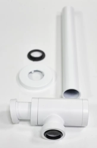 Сифон для умывальника CeramaLux белый матовый MWBC-036