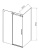 Душевой уголок Vincea Como-N VSR-4CN1013CLB