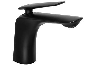 Смеситель для умывальника Rea Jager Black matt B5121
