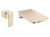 Смеситель для умывальника Rea Mason Gold B5150