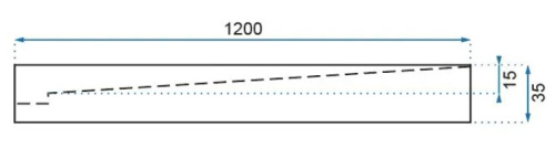 Душевой поддон Rea Grand Black 90x120 K4594