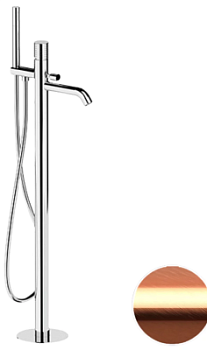 Смеситель для ванны Remer Celebrity CEC08RP, медь брашированная