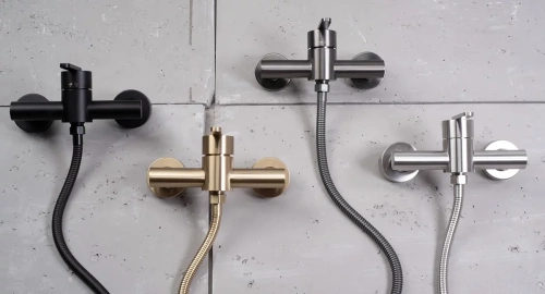 Смеситель для душа Rea Ontario gold matt B5501