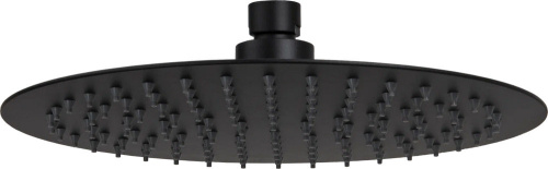 Верхний душ с шарнирным соединением 30 см Remer 357UFM30NOX, черный матовый