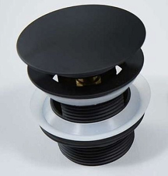 Донный клапан для раковины Vincea VDR0-4B без перелива