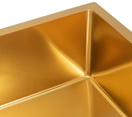 Мойка кухонная Arfeka Eco AR 700*500 gold PVD NANO decor