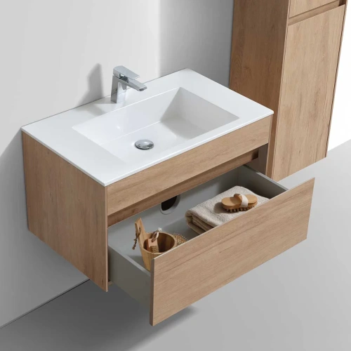 Тумба подвесная Vincea Chiara 800 N.Oak VMC-2C800NO