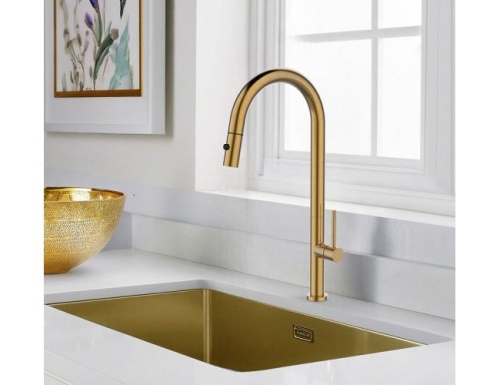Смеситель для кухни Alveus NOVA-PS GOLD 1150857