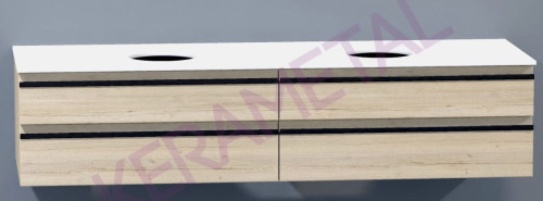 Тумба подвесная Kolpa-san Alexis OA 150 Craft wood 547250 Тумба подвесная Kolpa-san Alexis OA 150 Craft wood 547250