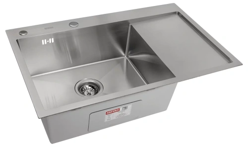 Мойка кухонная Arfeka Eco AR 780*500 L satin