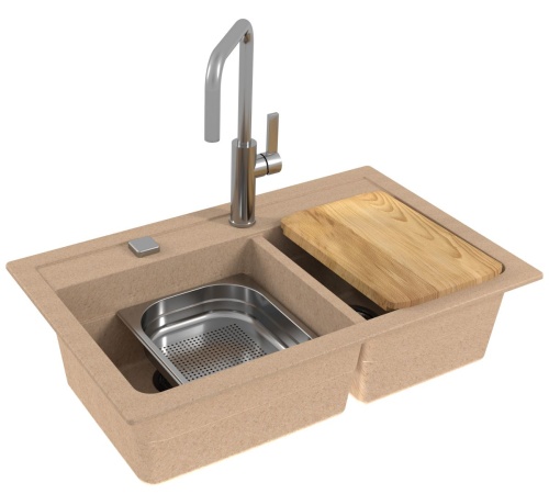 Мойка для кухни Alveus Granital ATROX 50 BEIGE - G55 1132000