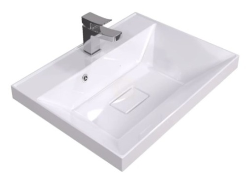 Тумба напольная Vela Мира Лайт 60Н под Classica (бетон/серый мат) TU5580