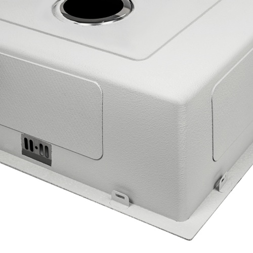 Мойка кухонная Arfeka Eco AR 450*450 satin decor millet grains