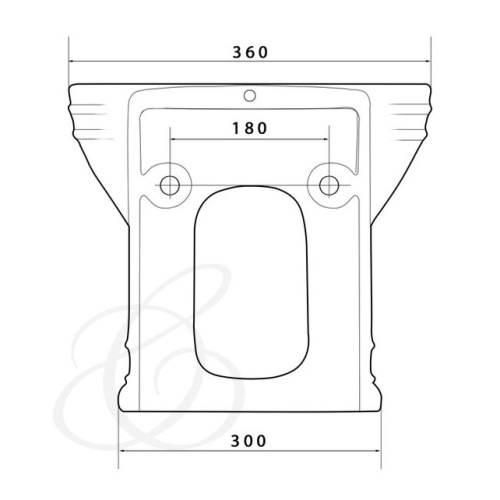 Биде подвесное Caprigo Armonia 5804