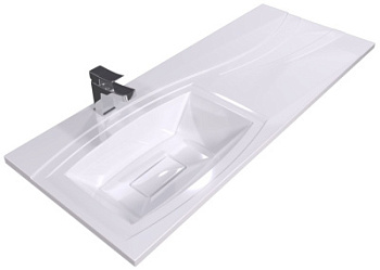 Умывальник Versalia Elegant 120 L с комплектом кронштейнов