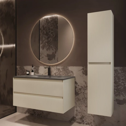 Тумба подвесная Vincea Welle 1000 M.Beige Soft-touch VMC-2WL100MBG