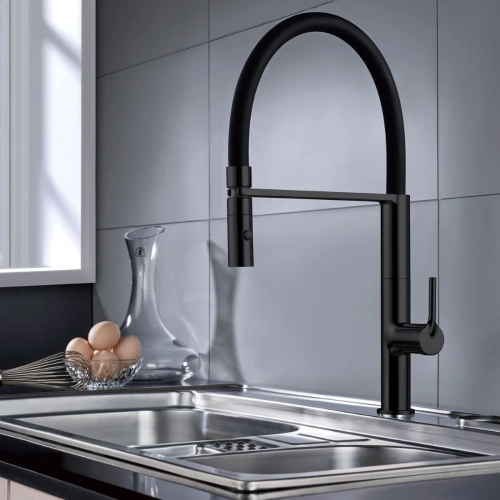 Смеситель для кухни Vincea VKF-114MB