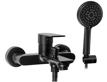 Смеситель для ванны Rea Mayson Black B9634