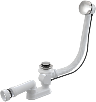 Слив-перелив Kolpa-San (полуавтомат, хром) Слив-перелив Kolpa-San (полуавтомат, хром)