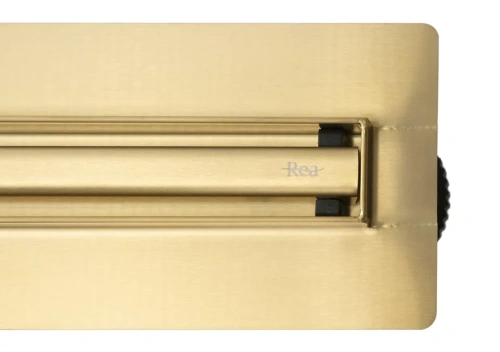 Душевой трап Rea Neox Slim pro gold matt 800 G2715
