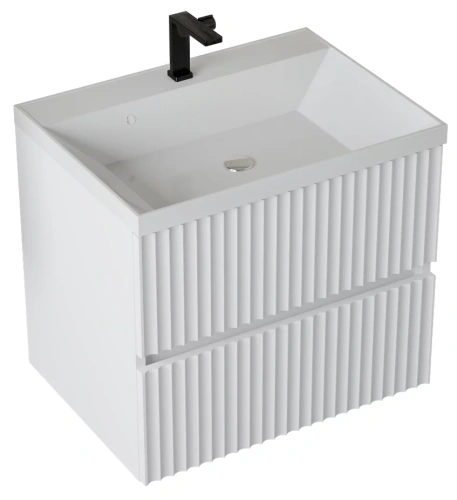 Тумба подвесная Vela Волна 70П под Classica (белый мат) белый гола TU4511