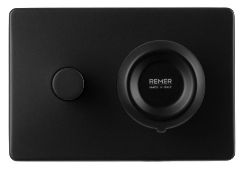 Смеситель для душа Remer Element ET09HRGNO, черный матовый
