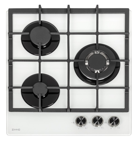 Газовая варочная панель ZORG HAG45 FDW white